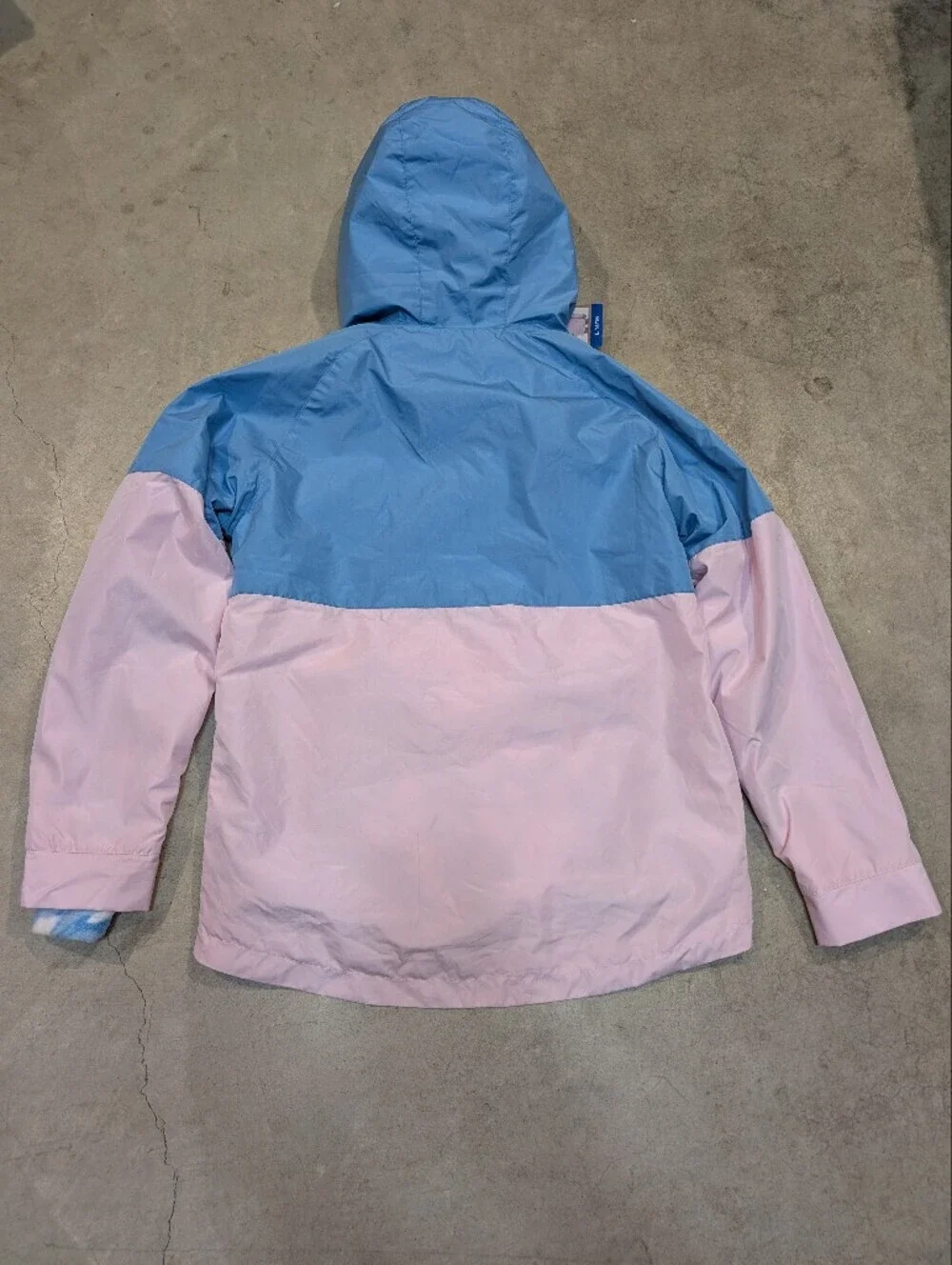 Eddie Bauer Kids Fleece Jacket - Blue & Light Pink